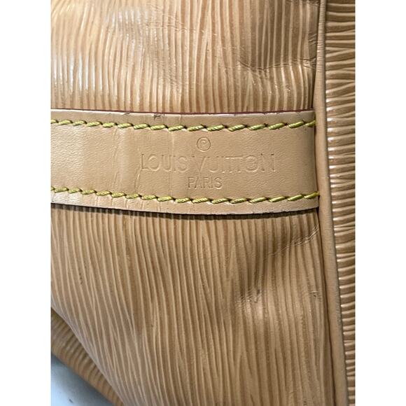Louis Vuitton Noé Epi Leather Shoulder Bag Beige Vintage Authenticated - Picture 3 of 16